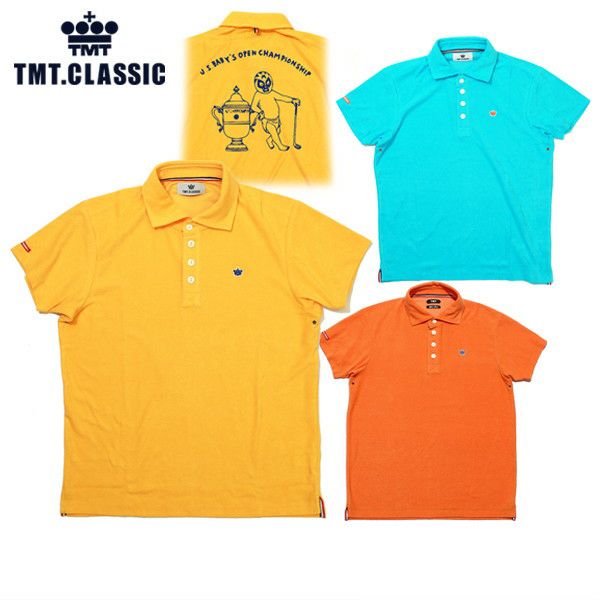 ポロシャツ メンズ ティーエムティークラッシック TMT.CLASSIC 2024 春夏 新作 ゴルフウェア