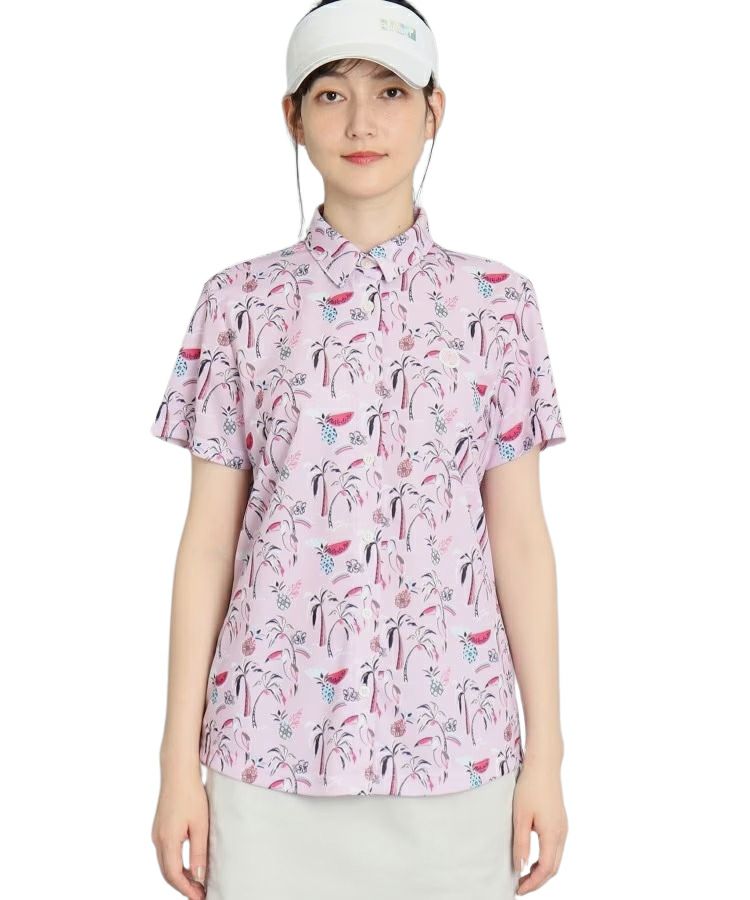 Casual shirt Ladies Adabat Adabat 2024 Spring / Summer New Golf Wear