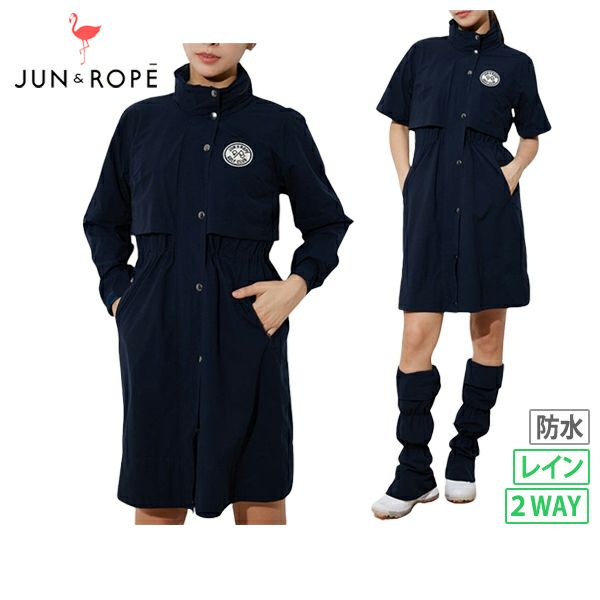 雨衣女士Jun＆Lope Jun Andrope Jun＆Rope Golf Wear