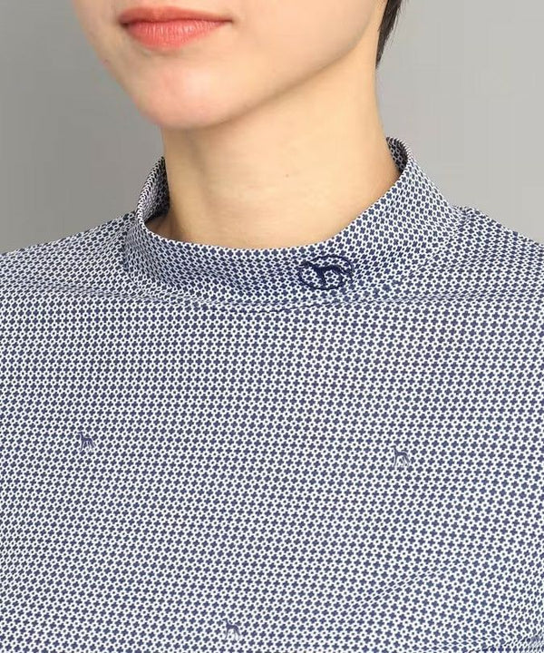 ハイネックシャツ レディース アダバット adabat ゴルフウェア