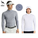 ハイネックシャツ メンズ アダバット adabat ゴルフウェア