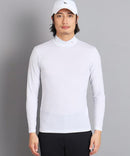 ハイネックシャツ メンズ アダバット adabat ゴルフウェア