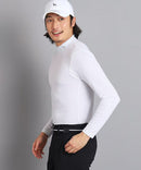 ハイネックシャツ メンズ アダバット adabat ゴルフウェア