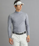 ハイネックシャツ メンズ アダバット adabat ゴルフウェア