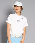 Short -sleeved high -neck shirt Ladies Adabat ADABAT Golf wear