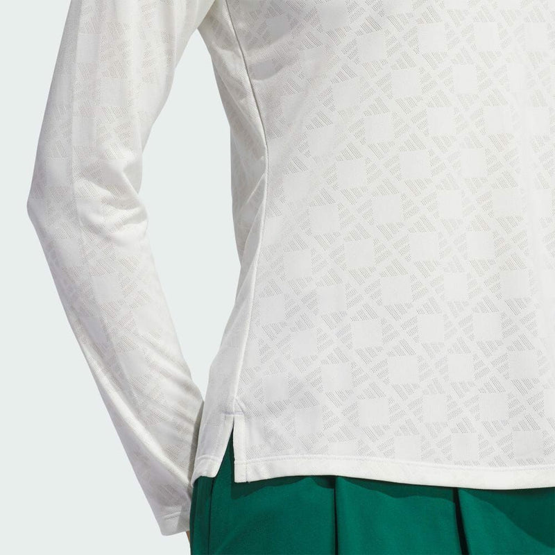 하이 넥 셔츠 숙녀 아디다스 골프 아디다스 골프 일본 진짜 2024 가을 / 겨울 새 골프 착용