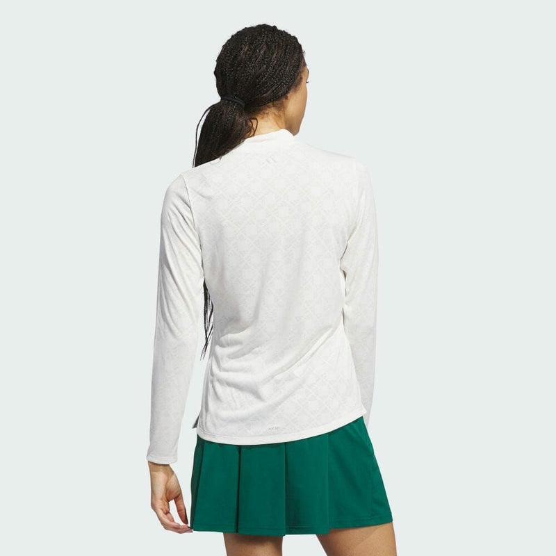 High Neck Shirt Ladies Adidas Golf Adidas Golf Japan Genuine 2024 Fall / Winter New Golf Wear