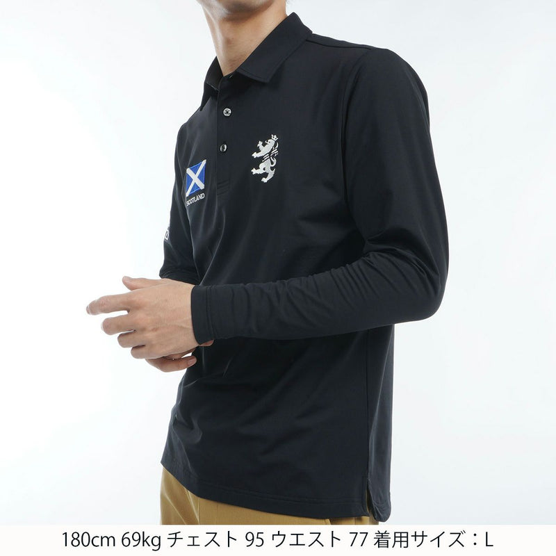 포로 셔츠 남자 제독 골프 제독 골프 일본 진짜 2024 가을 / 겨울 새 골프 착용