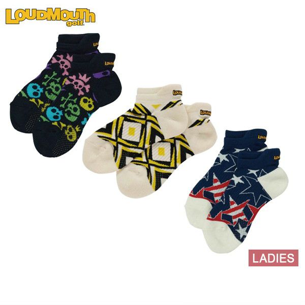 ソックス レディース ラウドマウス ゴルフ LOUDMOUTH GOLF 日本正規品 日本規格 ゴルフ