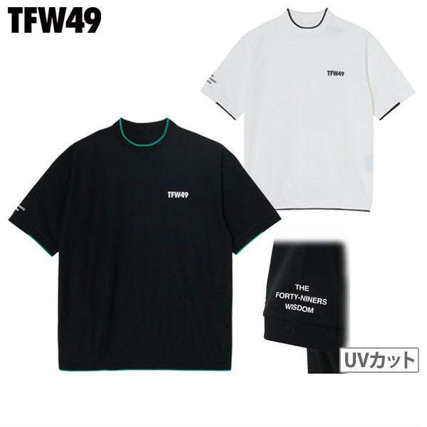 High Neck Shirt Men's Tea F Dublue Forty Nine TFW49 2024 Fall / Winter New Golf Wear