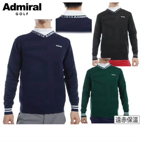 セーター メンズ アドミラルゴルフ Admiral Golf 日本正規品 2024 秋冬 新作 ゴルフウェア