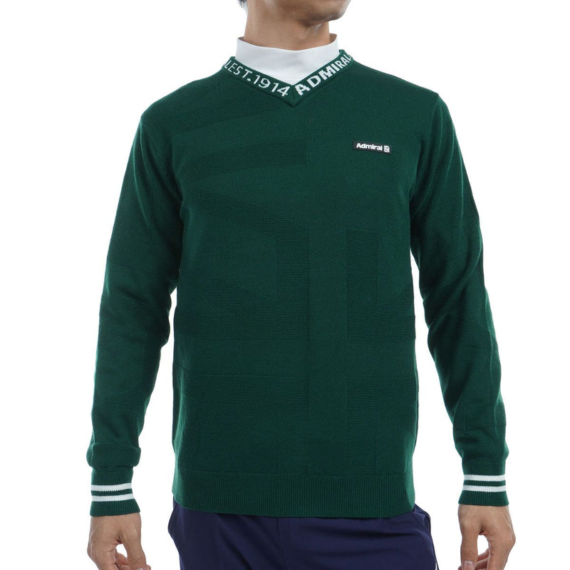 Sweater Men's Admiral Golf ADMIRAL GOLF Japan Genuine 2024 Fall / Winter New Golf Wear
