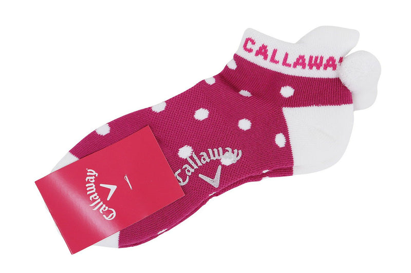 Socks Ladies Callaway Apparel Callaway Apparel 2024 Autumn / Winter New Golf
