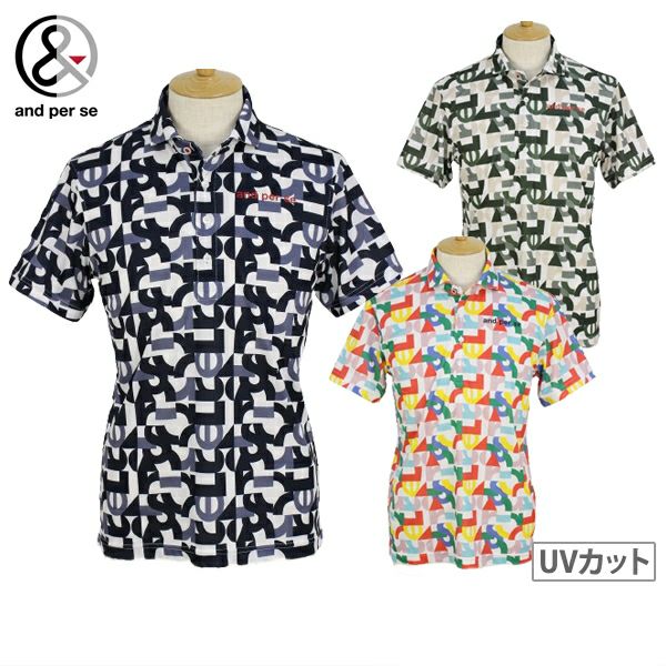 Poro Shirt Men's Anpasi And Per SE 2024 Fall / Winter New Golf Wear