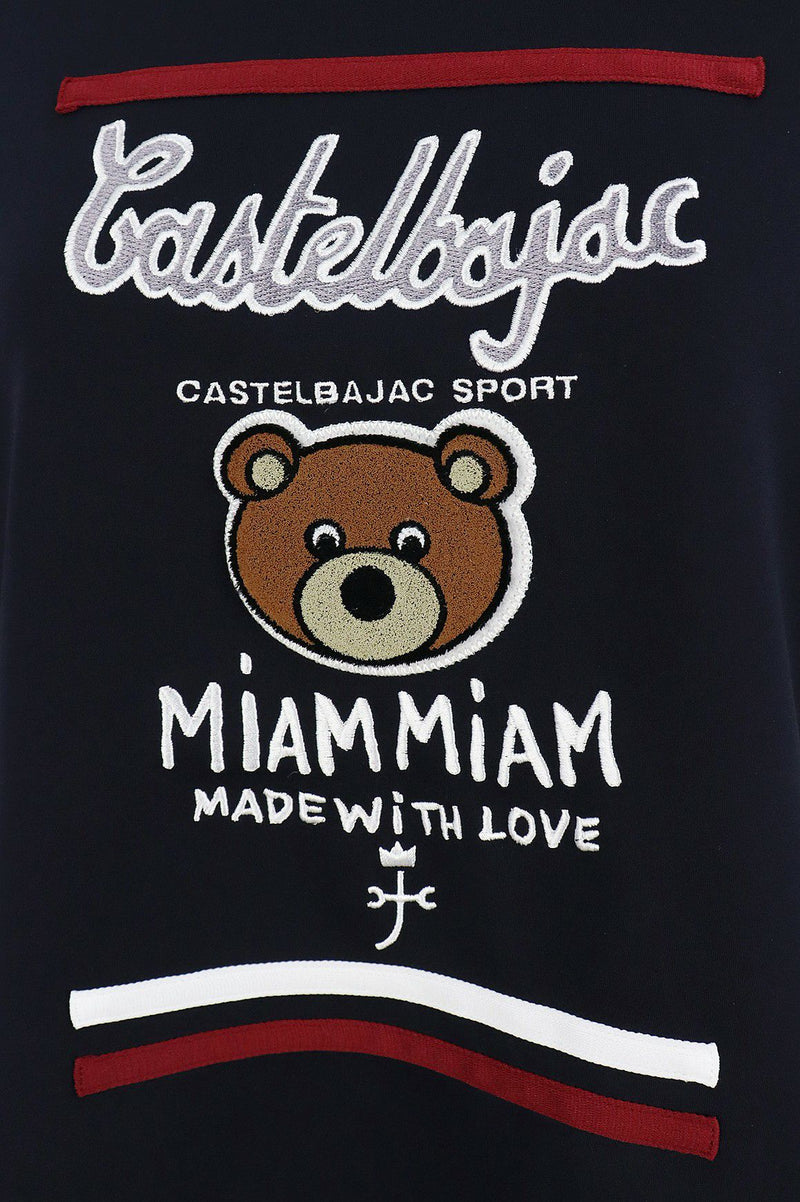 高领衬衫女士Castel Ba Jack Sports Castelbajac Sport 2024秋冬新高尔夫服装