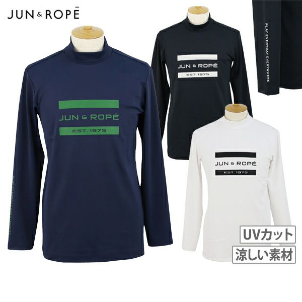 남자를위한 하이 넥 셔츠 Jun & Lope Jun & Lope Jun & Lope Golf Wear