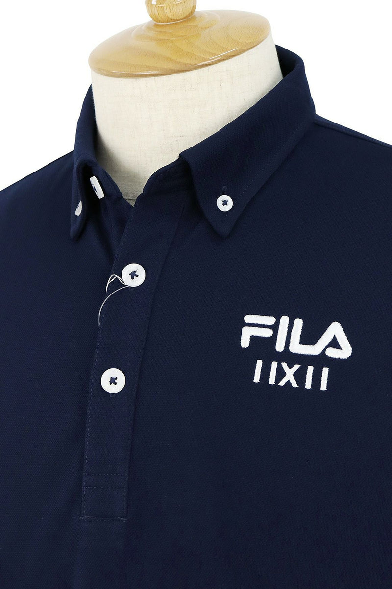 ポロシャツ メンズ フィラゴルフ FILA GOLF 2024 秋冬 新作 ゴルフウェア