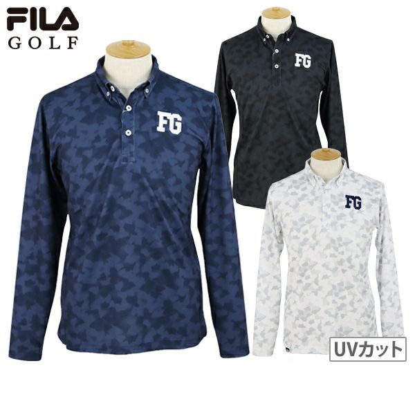 Poro Shirt Men's Philagolf FILA GOLF 2024 Fall / Winter New Golf Wear