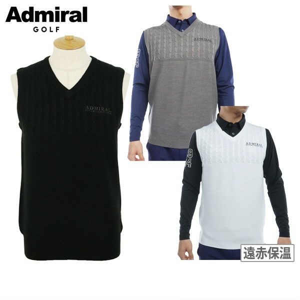 Vest  Men's Admiral Golf ADMIRAL GOLF Japan Genuine 2024 Fall / Winter New Golf Wear