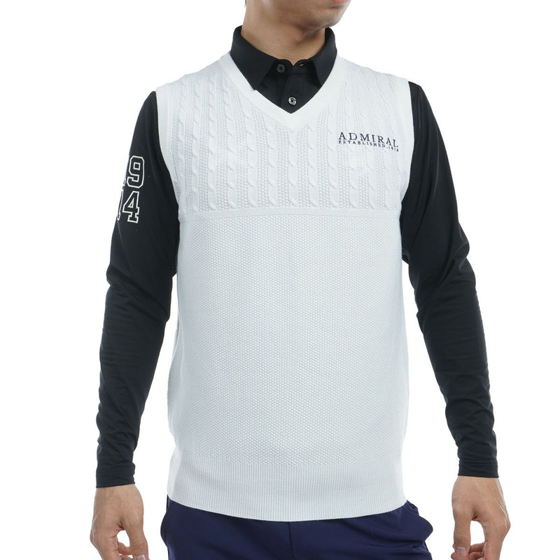 Vest  Men's Admiral Golf ADMIRAL GOLF Japan Genuine 2024 Fall / Winter New Golf Wear