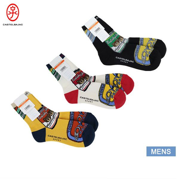 Socks Men's Castelba Jack Sports Castelbajac Sport 2024 Fall / Winter New Golf