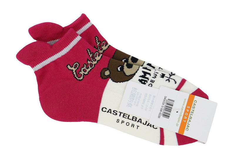 Socks Ladies Castelba Jack Sports Castelbajac Sport 2024 Fall / Winter New Golf