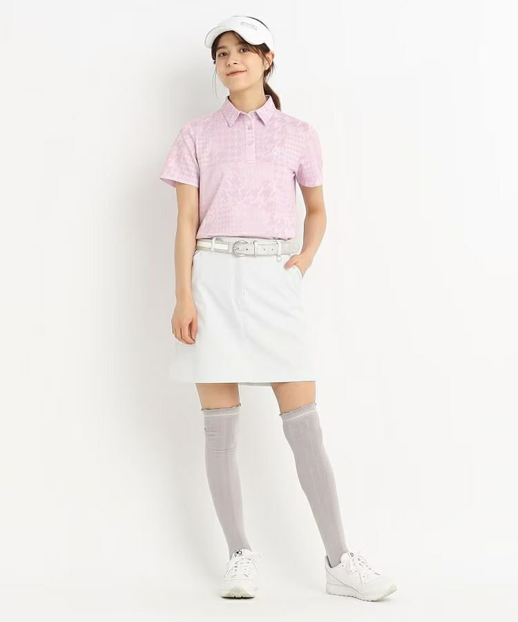 Poro Shirt Ladies Adabat Adabat 2024 Autumn / Winter New Golf Wear