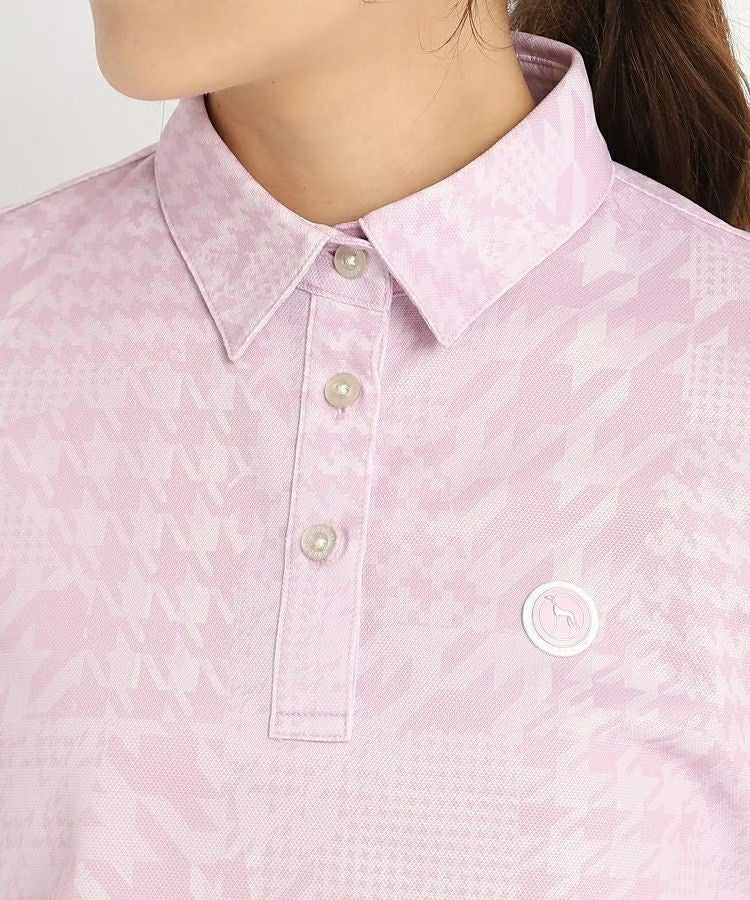 Poro Shirt Ladies Adabat Adabat 2024 Autumn / Winter New Golf Wear