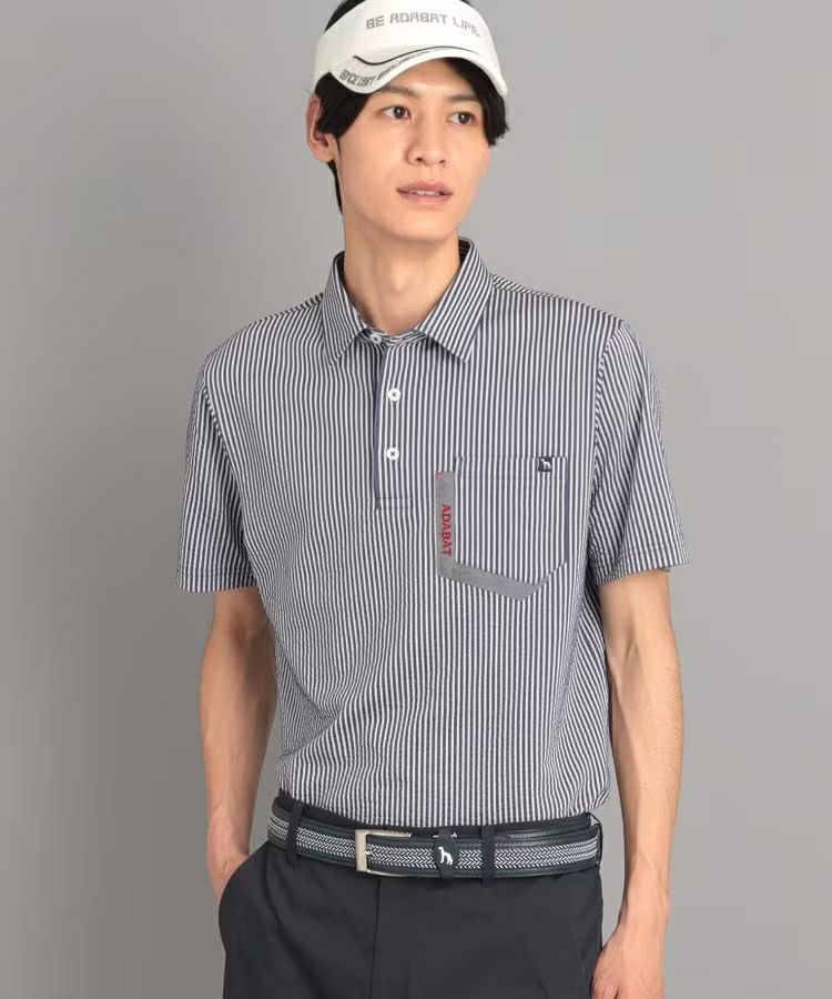 Poro Shirt Men's Adabat Adabat 2024 Autumn / Winter New Golf Wear