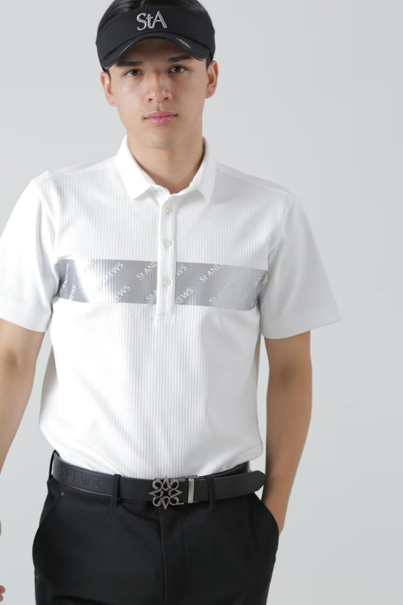 Polo Shirt Men's St. and Rui ST Andrews 2024 Fall / Winter New Golf Wear