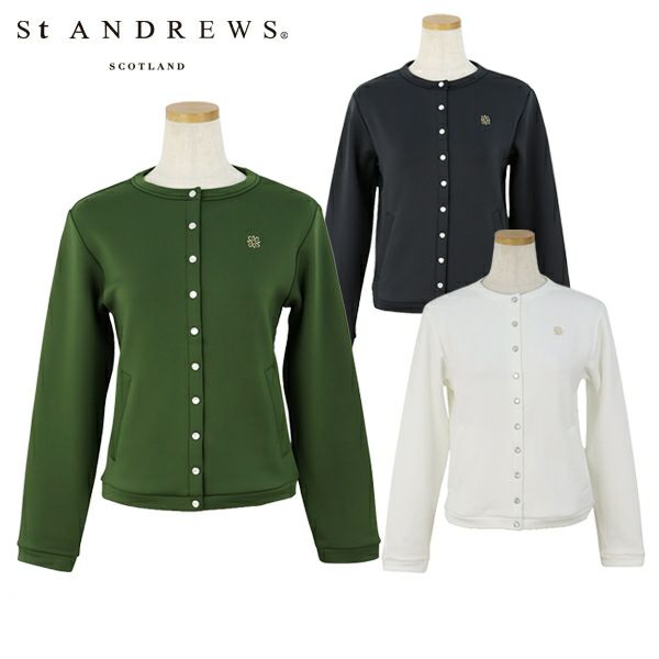 Cardigan Ladies St. and Rui ST Andrews 2024 Fall / Winter New Golfware