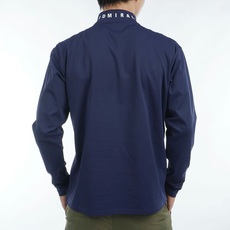 High neck shirt for men Admiral Golf Admiral Golf Japan official product Golf wear