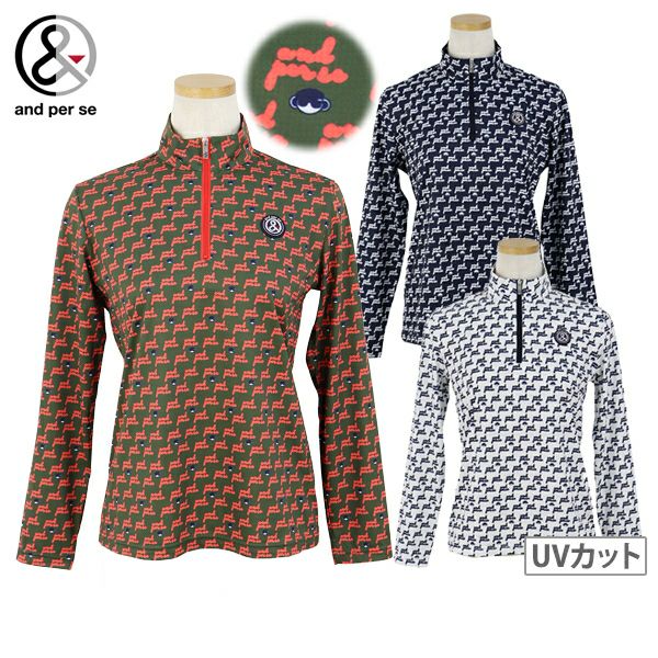 Poro Shirt Ladies Anpasi And Per SE 2024 Fall / Winter New Golf Wear