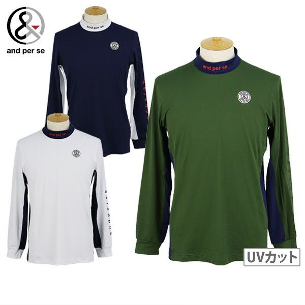 High Neck Shirt Men's Anpasi And Per SE 2024 Fall / Winter New Golf Wear