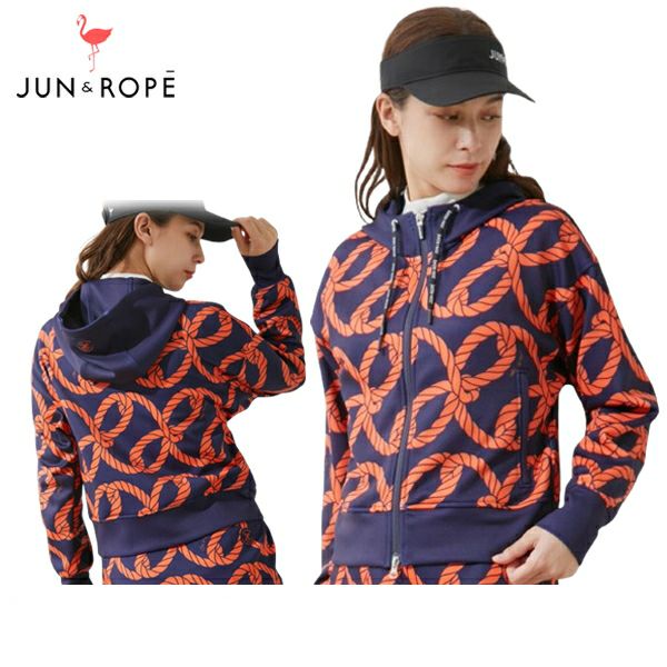 连帽衫女士Jun＆Rope Golf Wear