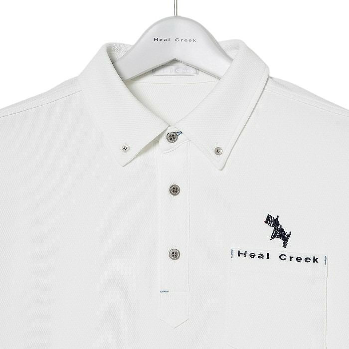 Poro Shirt Men's Heal Creek HEAL CREEK 2024 Fall / Winter Golf wear