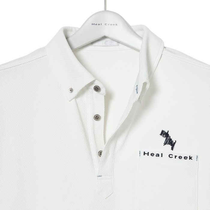 Poro Shirt Men's Heal Creek HEAL CREEK 2024 Fall / Winter Golf wear