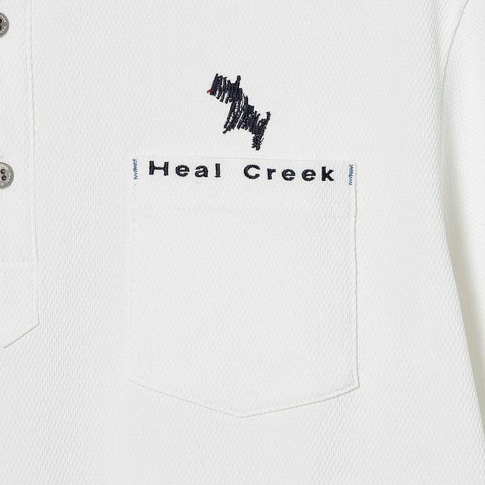 ポロシャツ メンズ ヒールクリーク Heal Creek 2024 秋冬 新作 ゴルフウェア