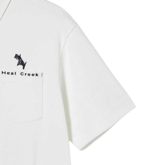 Poro Shirt Men's Heal Creek HEAL CREEK 2024 Fall / Winter Golf wear