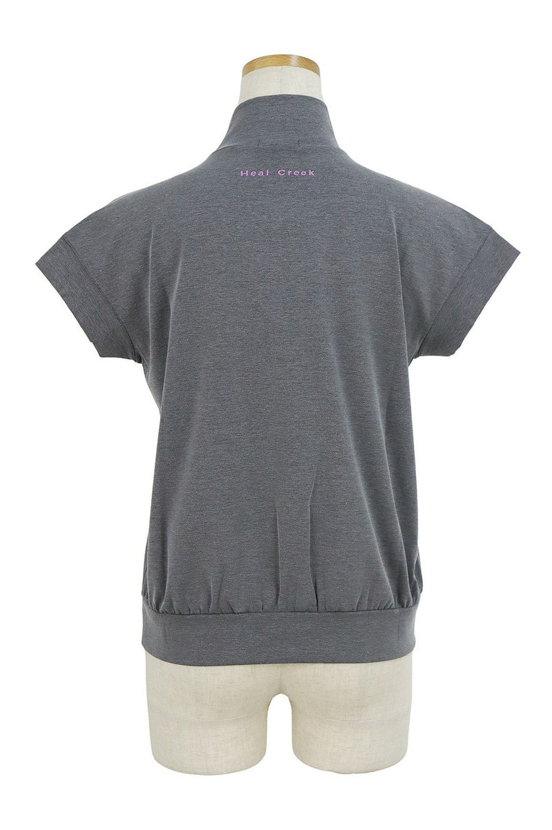 High Neck Shirt Ladies Heal Create Create Heal Creek 2024 가을 / 겨울 New Golfware