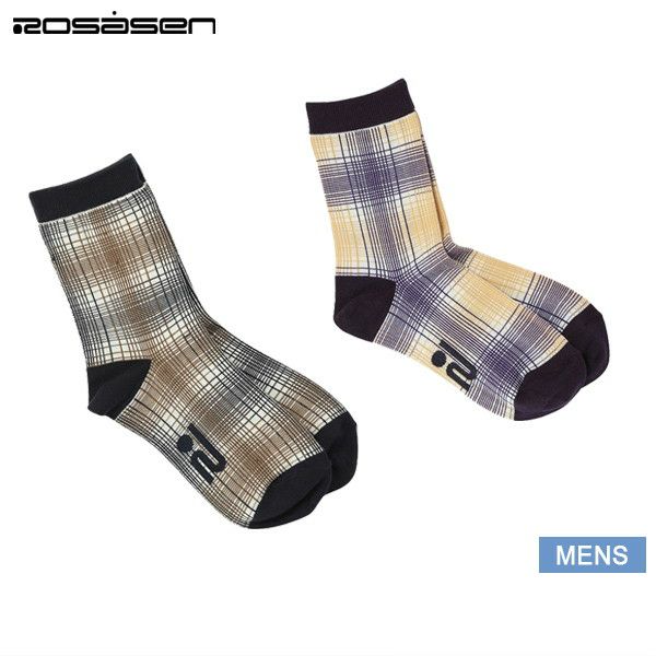 Socks Men's Losersen ROSASEN 2024 Fall / Winter New Golf