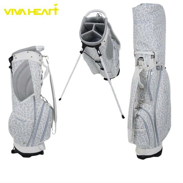 Stand -type caddy bag Men's Ladies Viva Heart VIVA HEART 2024 Fall / Winter New Golf