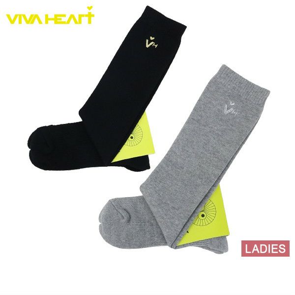 High Socks Ladies Viva Heart VIVA HEART 2024 Fall / Winter New Golf