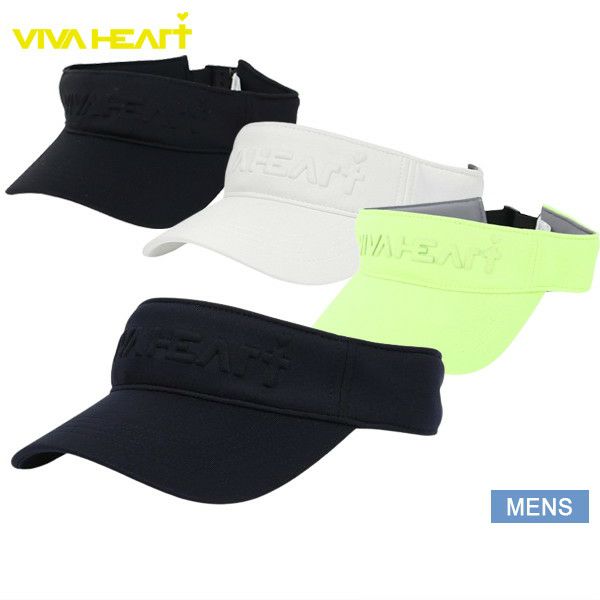 Sun Visor Men's Viva Heart VIVA HEART 2024 Fall / Winter New Golf