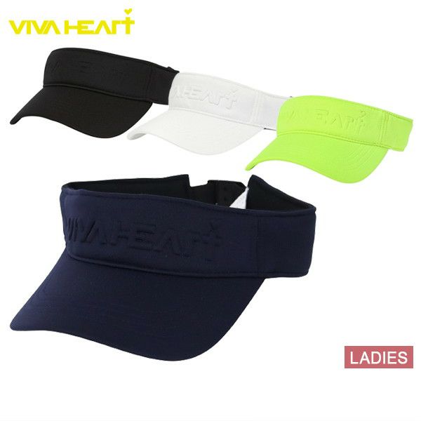 Sun Visor Ladies Viva Heart VIVA HEART 2024 Fall / Winter New Golf