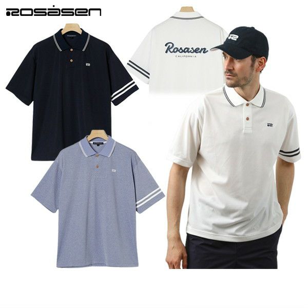 Polo Shirt Men's Losersen Rosasen 2024 Fall / Winter New Golf Wear