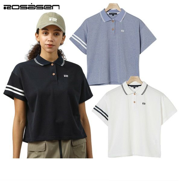 Poro Shirt Ladies Losersen Rosasen 2024 Fall / Winter New Golf Wear