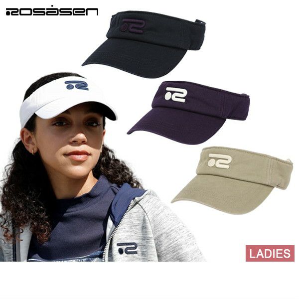 Sun Visor Ladies Losersen ROSASEN 2024 Fall / Winter New Golf