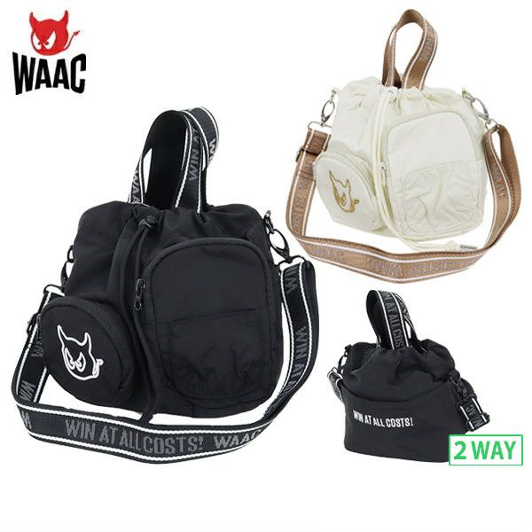 Kart Bag Men's Ladies Wuck WAAC Japan Genuine 2024 Fall / Winter New Golf