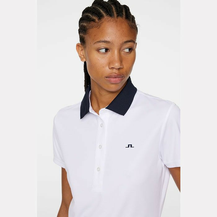 Poro Shirt Ladies J Lindberg J.LINDEBERG Japan Genuine 2024 Fall / Winter New Golf wear